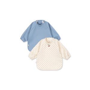 Konges Sløjd - 2-pak - Forklæde - Navy Dot Rain Washed