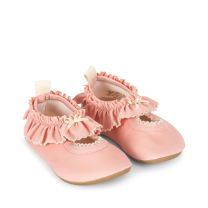 Konges Sløjd - Badesko - Kitty Frill - Powder Pink