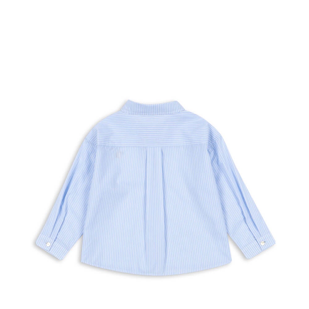 Konges Sløjd - Skjorte - Wes - Blue Stripe - Billede 2