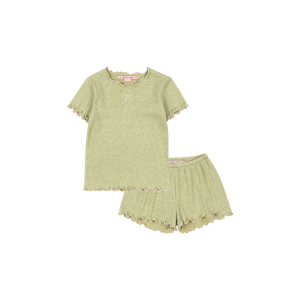 Konges Sløjd - T-shirt og shorts - Roli - Pale Olive Green
