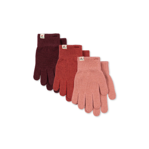 Konges Sløjd - 3-pak - Vanter - Filla - Rose Mix