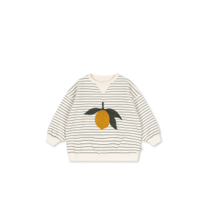 Konges Sløjd - Sweatshirt - Amio - Cilantro Stripe