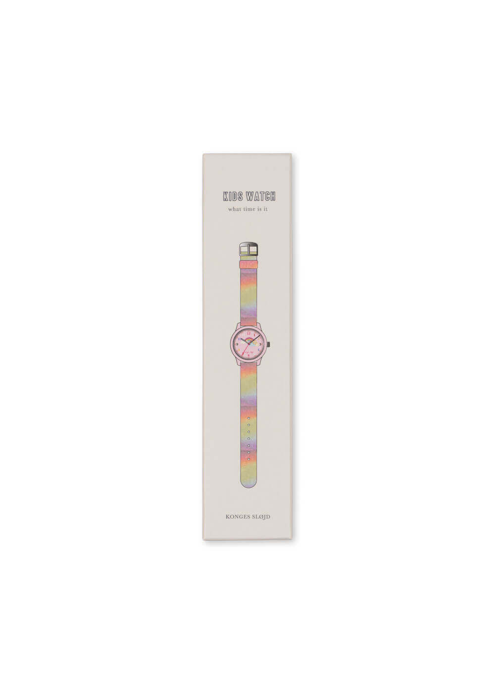 Konges Sløjd - Armbåndsur - Glitter - Rainbow - Billede 3