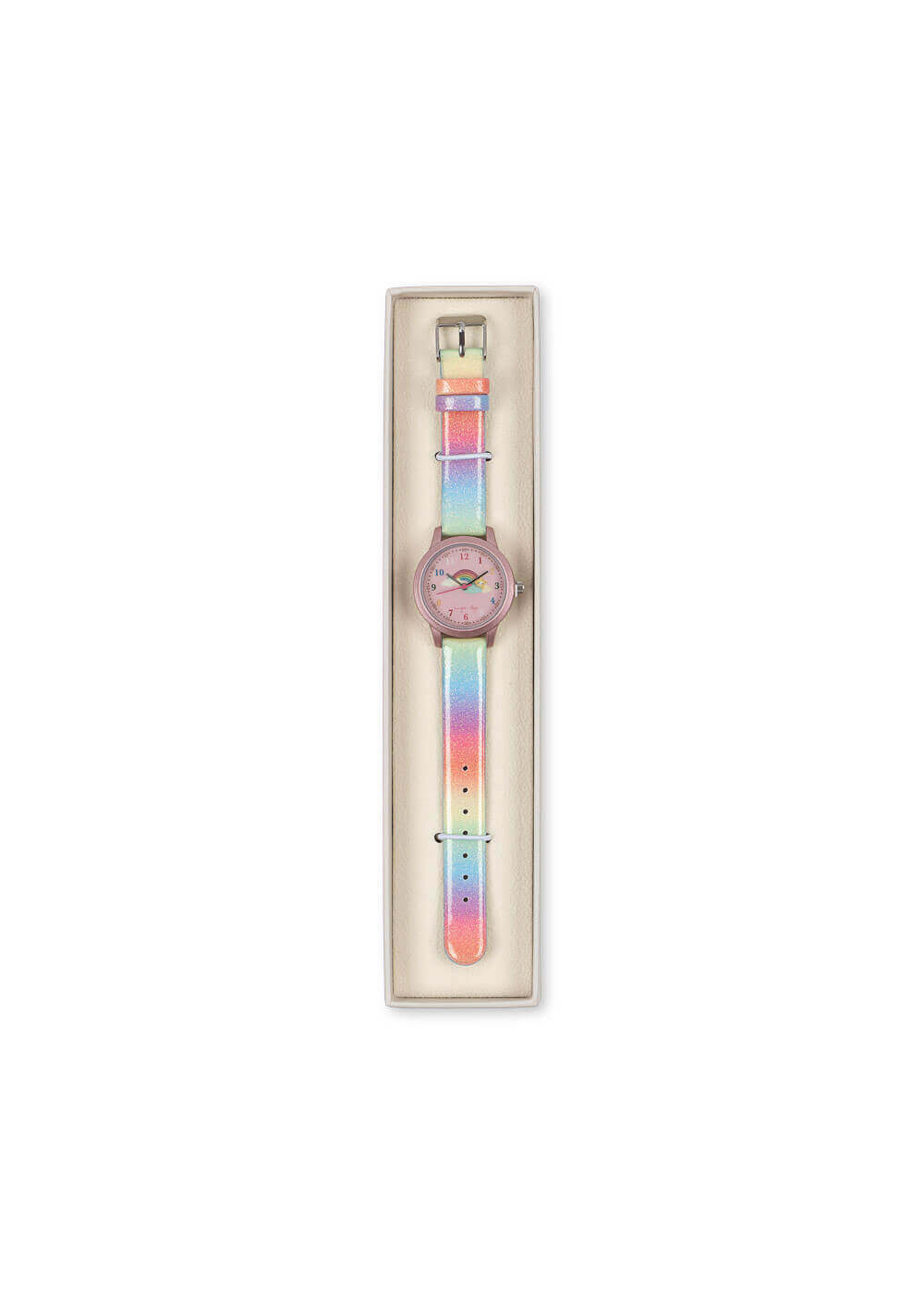 Konges Sløjd - Armbåndsur - Glitter - Rainbow - Billede 2