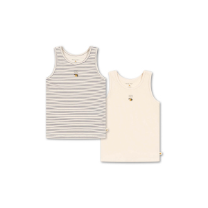 Konges Sløjd - 2-pak - Tank Top undertrøjer - Blue Stripe
