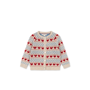 Konges Sløjd - Uld cardigan - Belou - Heart