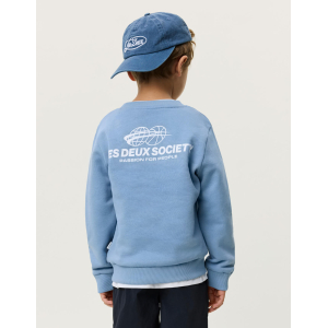 Les Deux - Sweatshirt - Exhibition - Faded Blue Denim