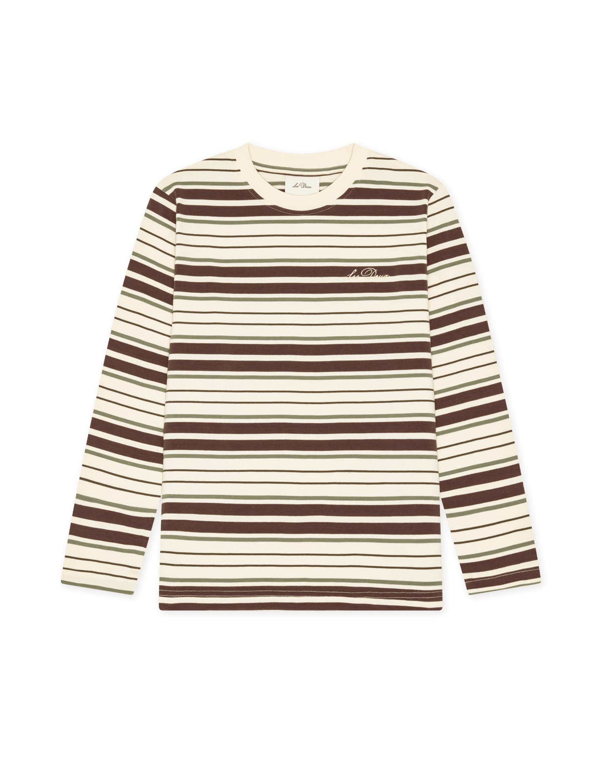 Les Deux - Bluse - Stripe - Eggnog White
