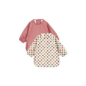 Konges Sløjd - 2-pak - Forklæde - Coeur Colore Faded Rose