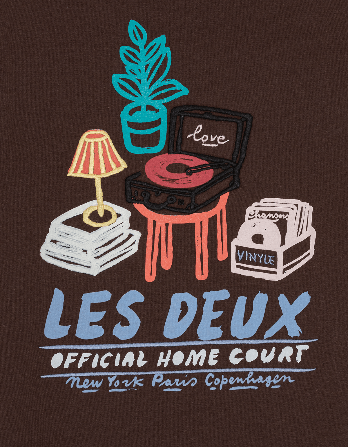 Les Deux - Sweatshirt - Record - Mole Brown - Billede 3