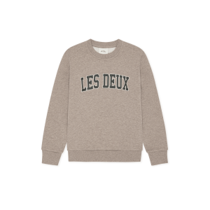 Les Deux - Sweatshirt - College - Dark Sand Melange