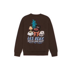 Les Deux - Sweatshirt - Record - Mole Brown