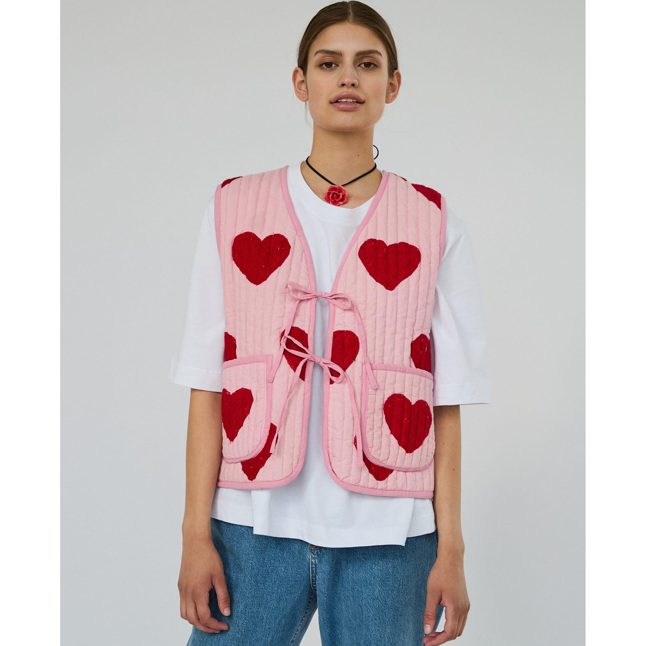 Sissel Edelbo - Qulitet vest - Honey Suzani - Red Heart - Billede 2