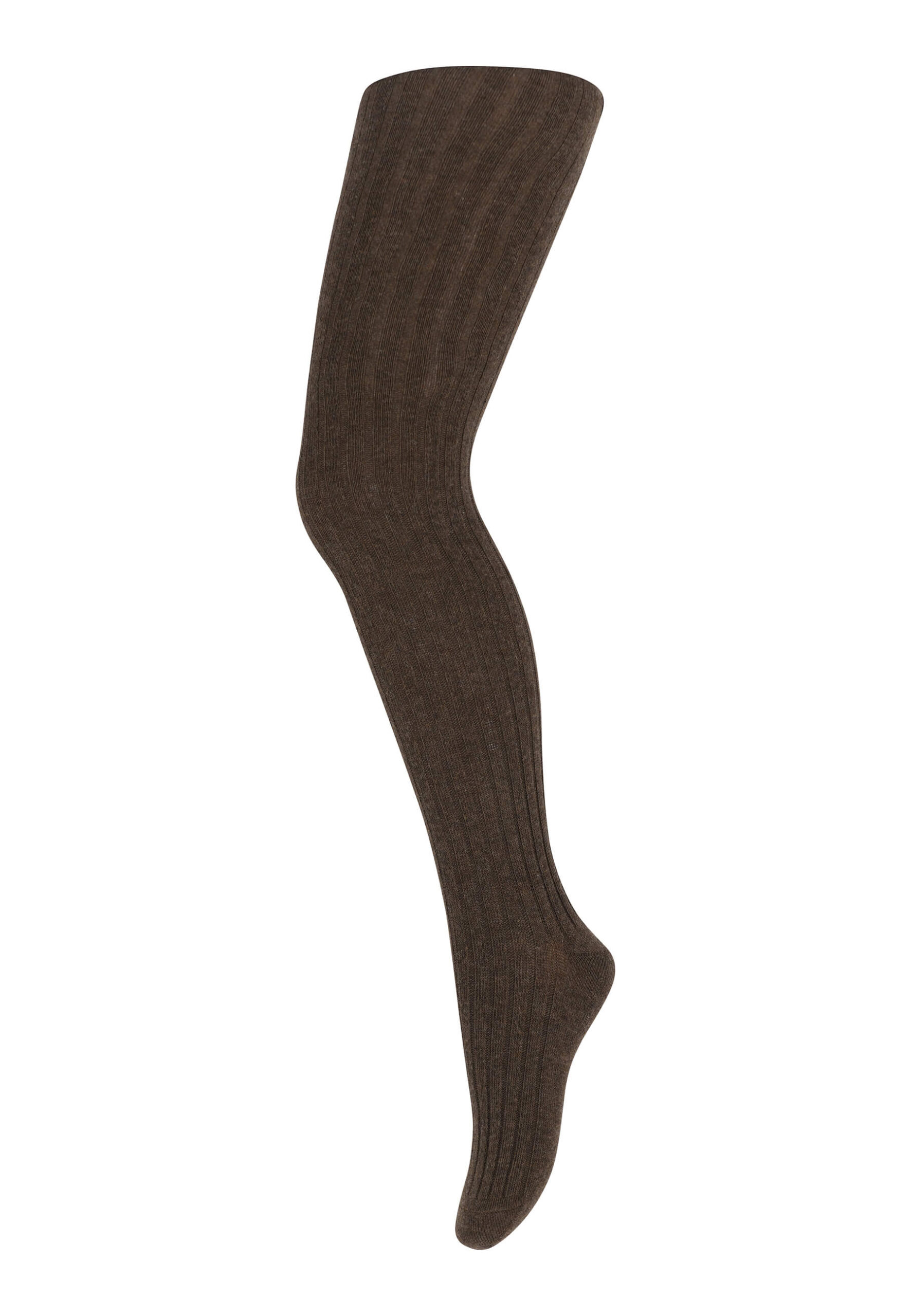 MP Denmark - Strømpebuks - Rib - Brown Melange 351