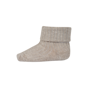 MP Denmark - Strømpe - Rib - Beige Melange 108