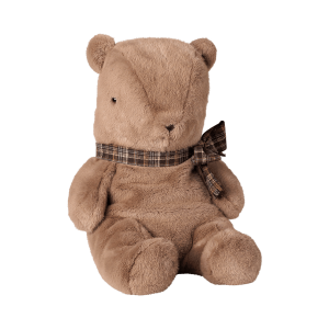 Maileg - Teddy Plush Bamse - Stor - Mørk mushroom