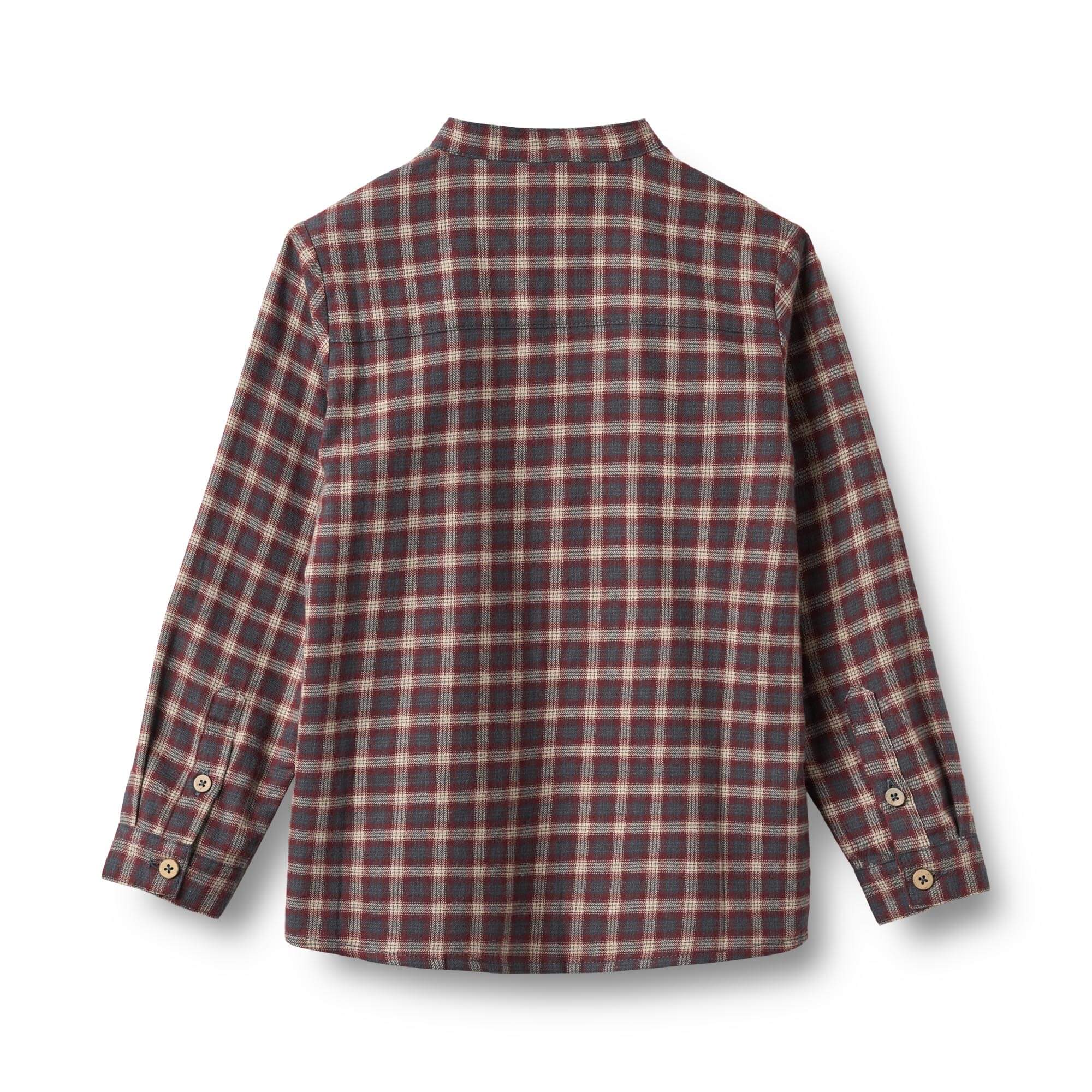 Wheat - Skjorte - Willum - Blue Holiday Check - Billede 2