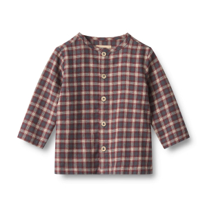 Wheat - Skjorte - Shelby - Blue Holiday Check
