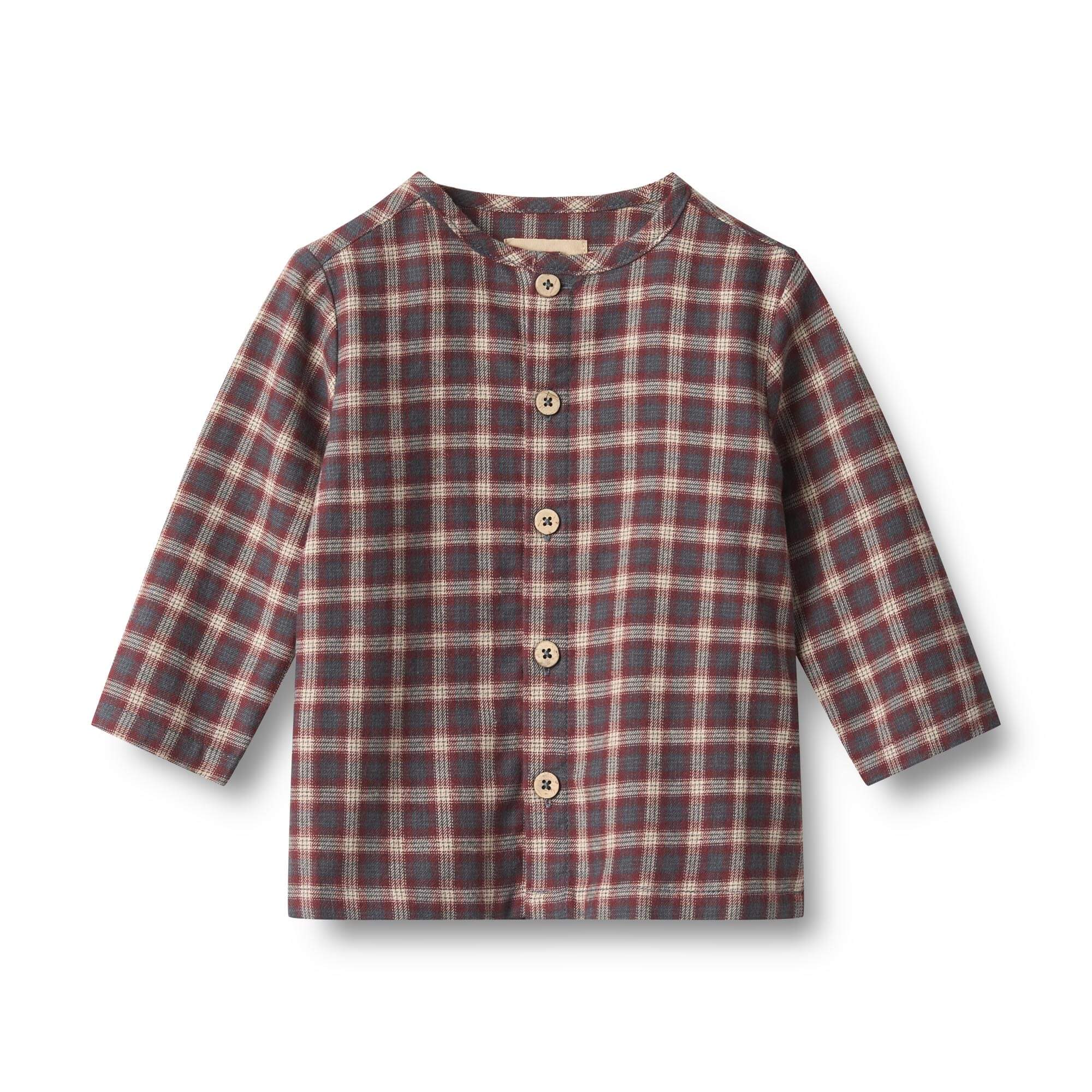 Wheat - Skjorte - Shelby - Blue Holiday Check