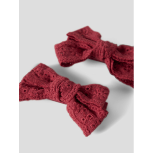 Lil' Atelier - 2-pak - Hårclips - Risa - Biking Red