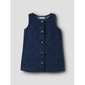 Name It - Denim Kjole - Clara - Dark Blue Denim