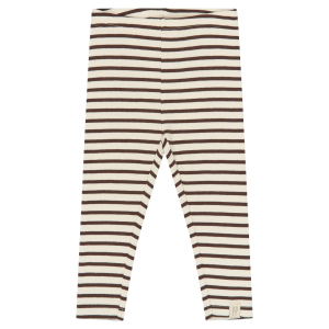 Petit Piao - Leggings - Sky - Chestnut Striped