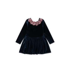 Konges Sløjd - Kjole - Rosetta - Navy