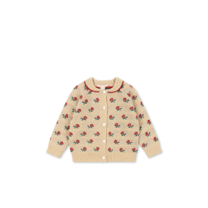 Konges Sløjd - Uld cardigan - Belou Collar - Rose