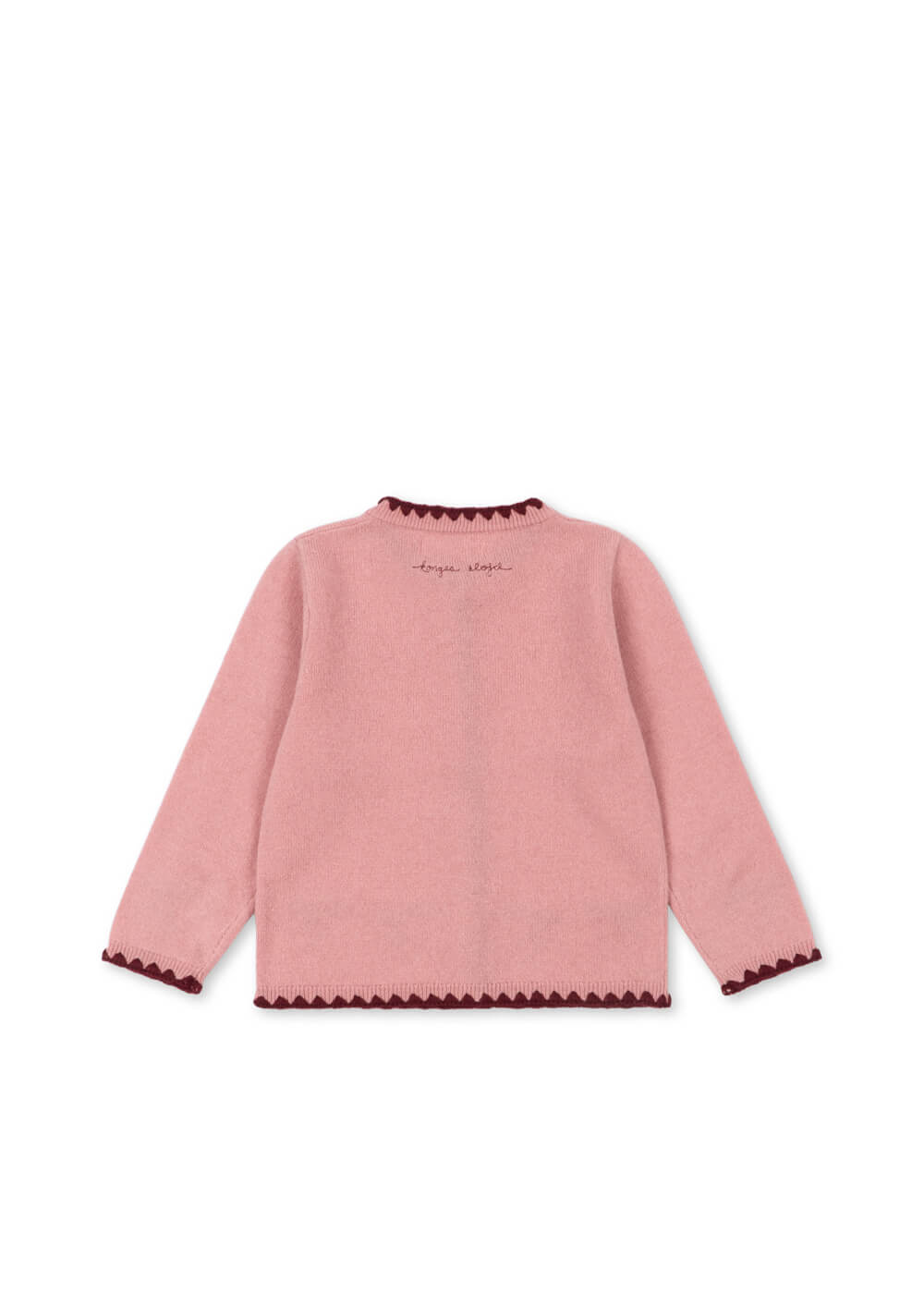 Konges Sløjd - Uld cardigan - Collette - Pale Blush - Billede 3