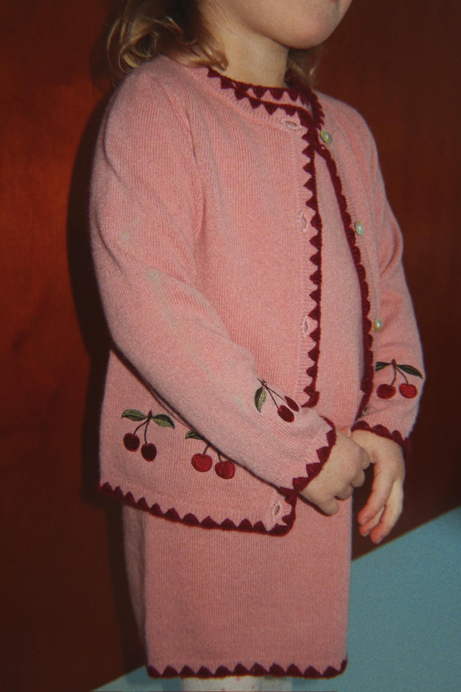 Konges Sløjd - Uld cardigan - Collette - Pale Blush - Billede 7